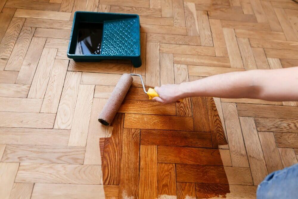 refinishing parquet flooring